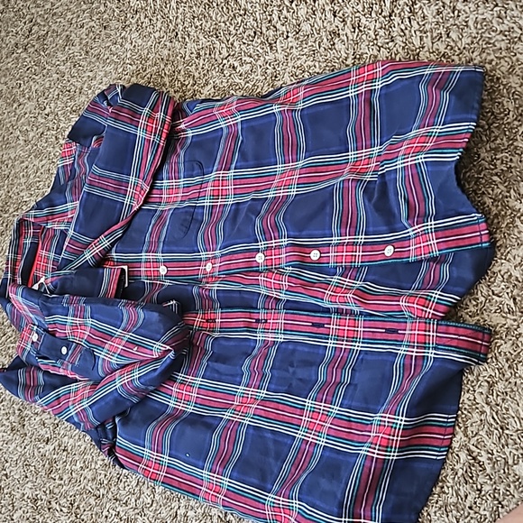 Plaid long sleeve button up - Picture 4 of 4